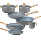 Kit De Ollas Hudson + Bifera + Jarro + Panquequera + Wok