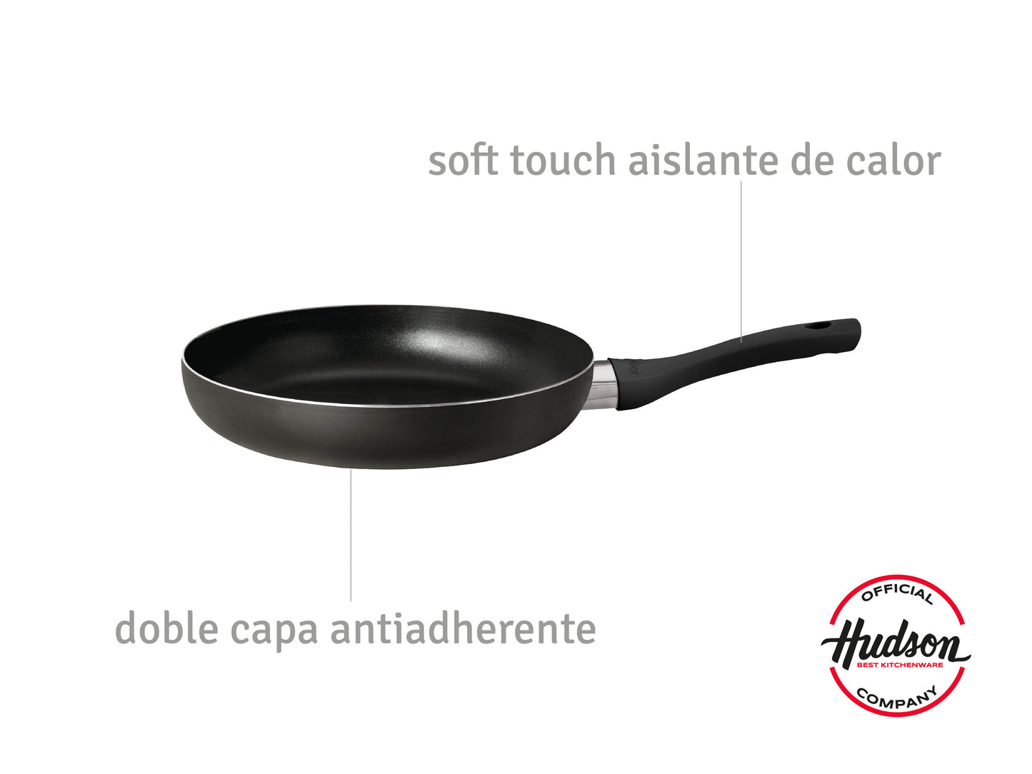 Sartén Aluminio 24cm + Cuchillo Basic 8