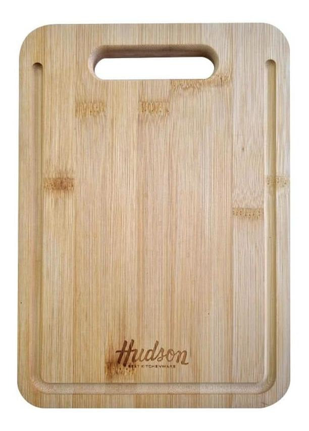 Tabla De Madera Bambú Cocina Hudson 19 X 27 X 1.5 Cm