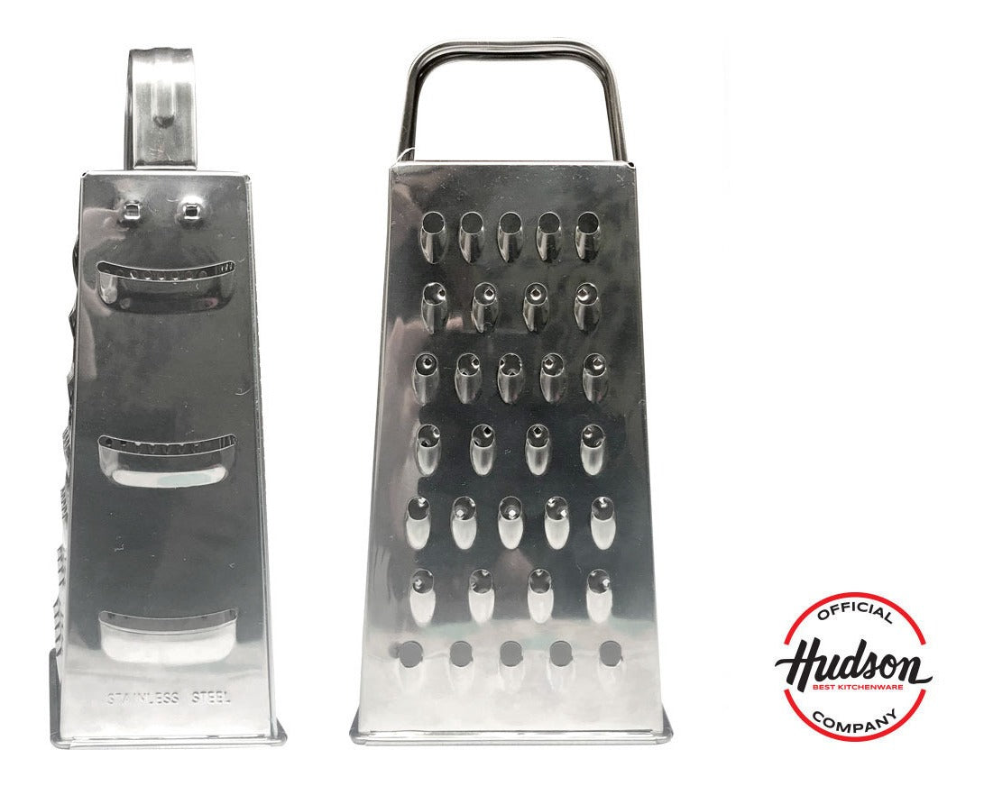 Rallador Hudson 4 Caras Acero Inoxidable 21 Cm