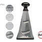 Rallador Piramide De Acero Inoxidable Hudson 4 Caras