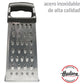 Rallador Manual Acero Inoxidable 4 Caras 22 Cm Hudson