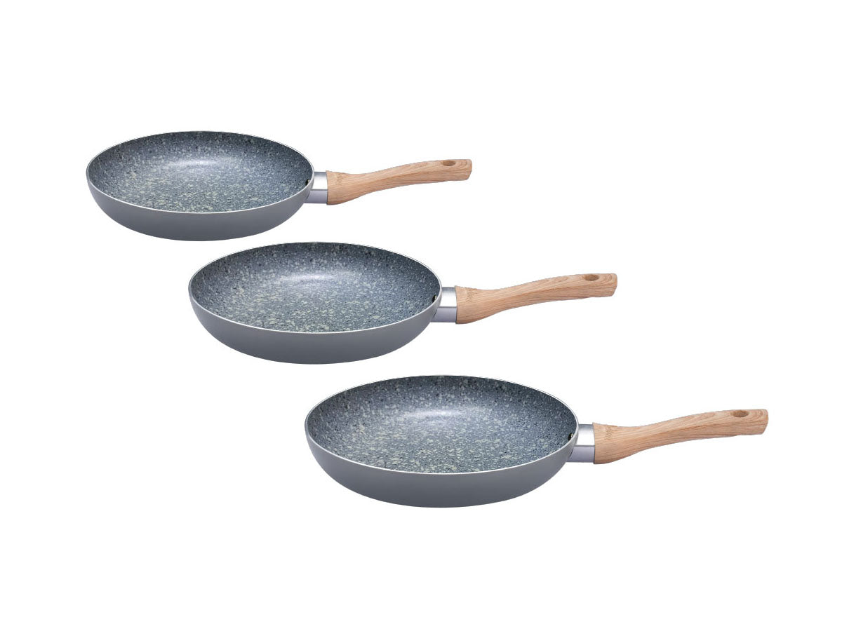 Kit Sartenes Hudson Granito 22cm 24cm 26cm