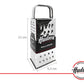 Rallador Hudson 4 Caras Acero Inoxidable 21 Cm