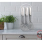 Set 6 Utensilios Hudson Nylon Y Acero Con Organizador