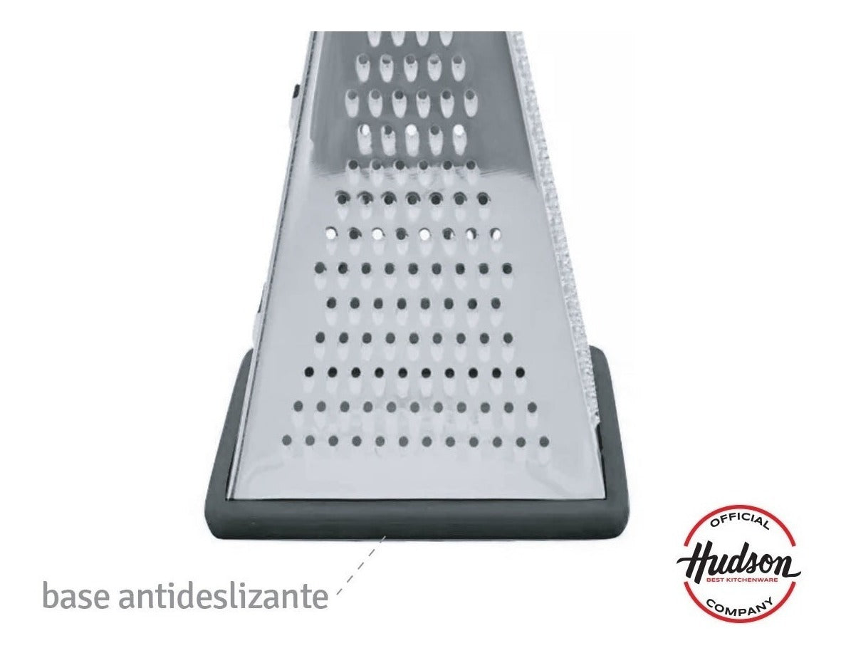 Rallador Piramide De Acero Inoxidable Hudson 4 Caras
