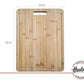 Tabla De Madera Bambú Cocina Hudson 30 X 40 X 1.5 Cm