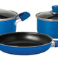 Batería De Cocina Hudson 5 Piezas  Antiadherente Aluminio