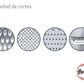 Rallador Hudson 4 Caras Acero Inoxidable 21 Cm