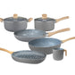 Kit De Ollas Hudson + Jarro + Bifera + Wok Granito
