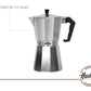 Cafetera Italiana Acero Pulido 12 Pocillos HUDSON