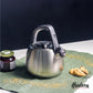 Caldera Plateada De 2.5l Acero Inoxidable