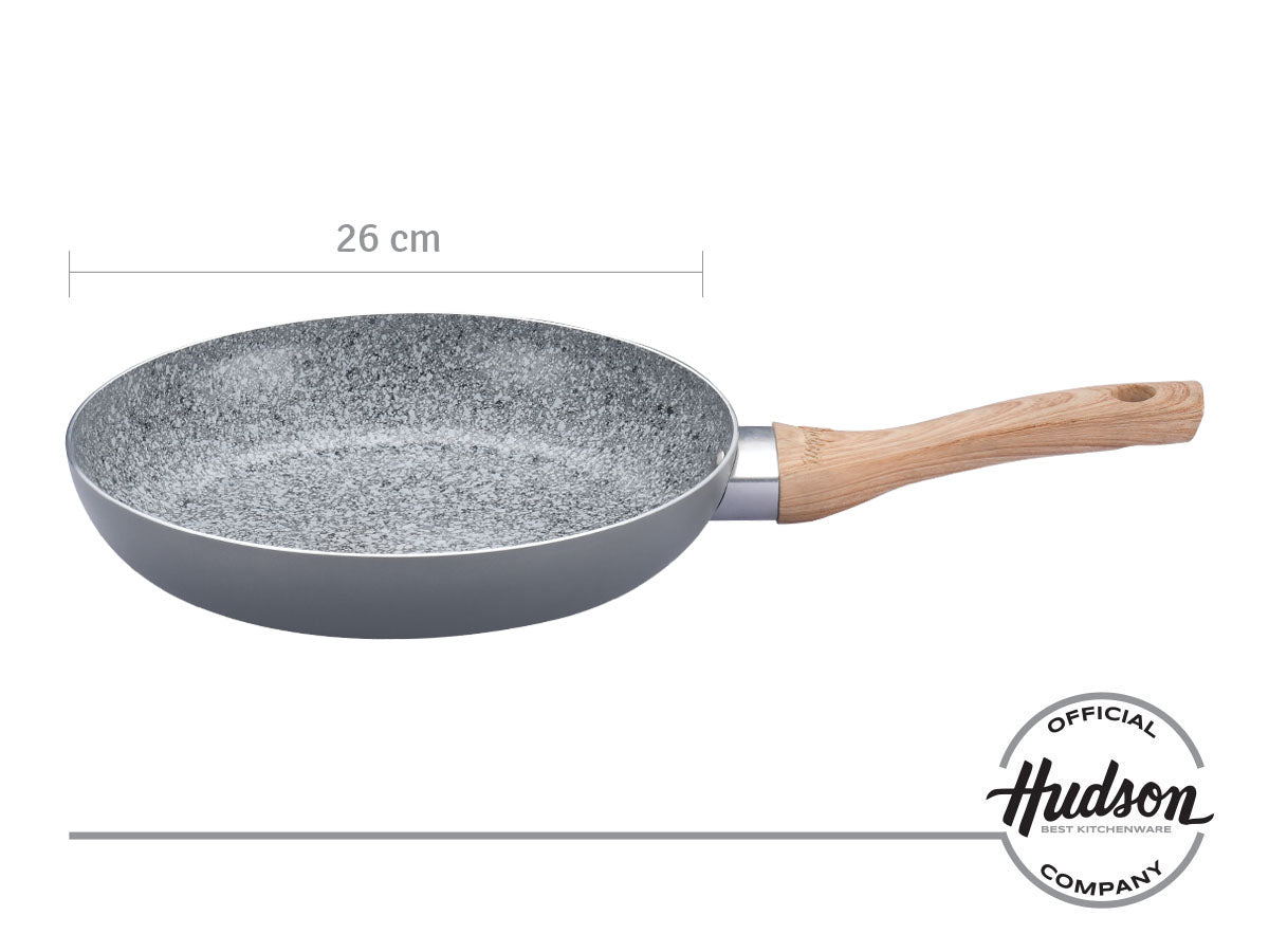 Sarten Hudson Con Antiadherente  26 Cm Granito
