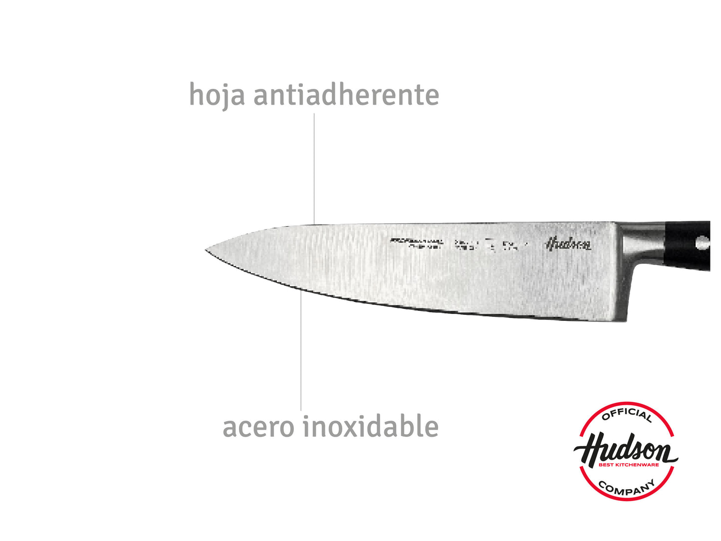 Cuchillo Cheff 7 Linea Hudson Professional