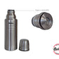 Termo de Acero Pulido De Acero Inoxidable 500 Ml - 50% de descuento en la 2 unidad
