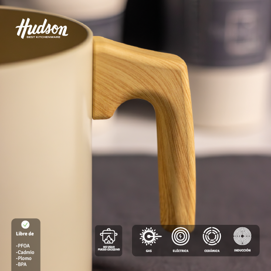 Jarro Hervidor Antiadherente Cerámico 14cm Harmony