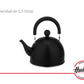 Pava Total Black 1.5lts Pico Matero