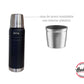 Termo Hudson 500 Ml Negro De Acero Inoxidable