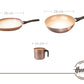 Set Bateria Cobre + Wok + Jarro + Bifera Linea Hudson