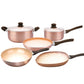 Set Bateria Cobre + Wok + Bifera Linea Hudson