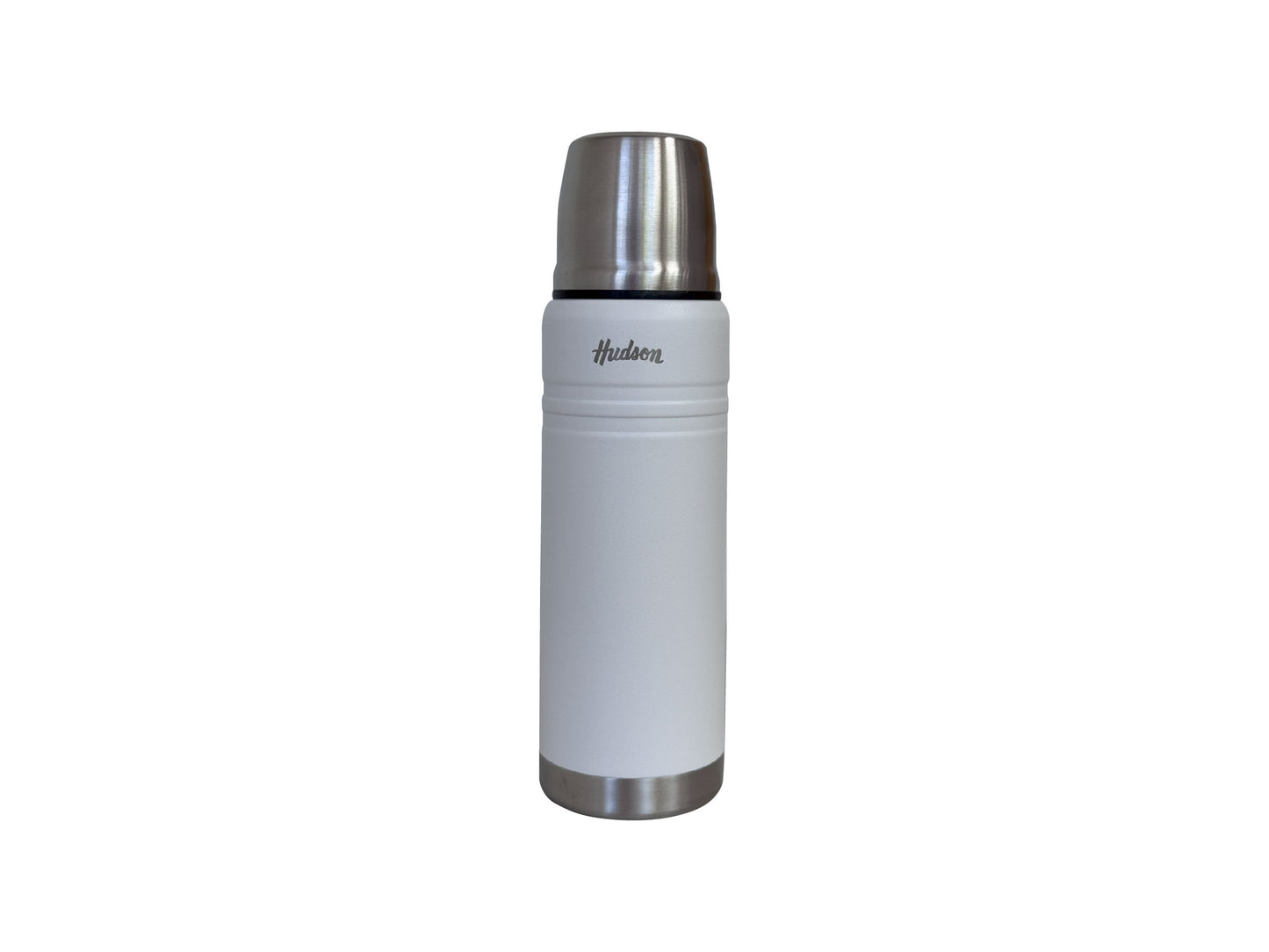 Termo Hudson Acero Blanco De Acero Inoxidable 500 Ml