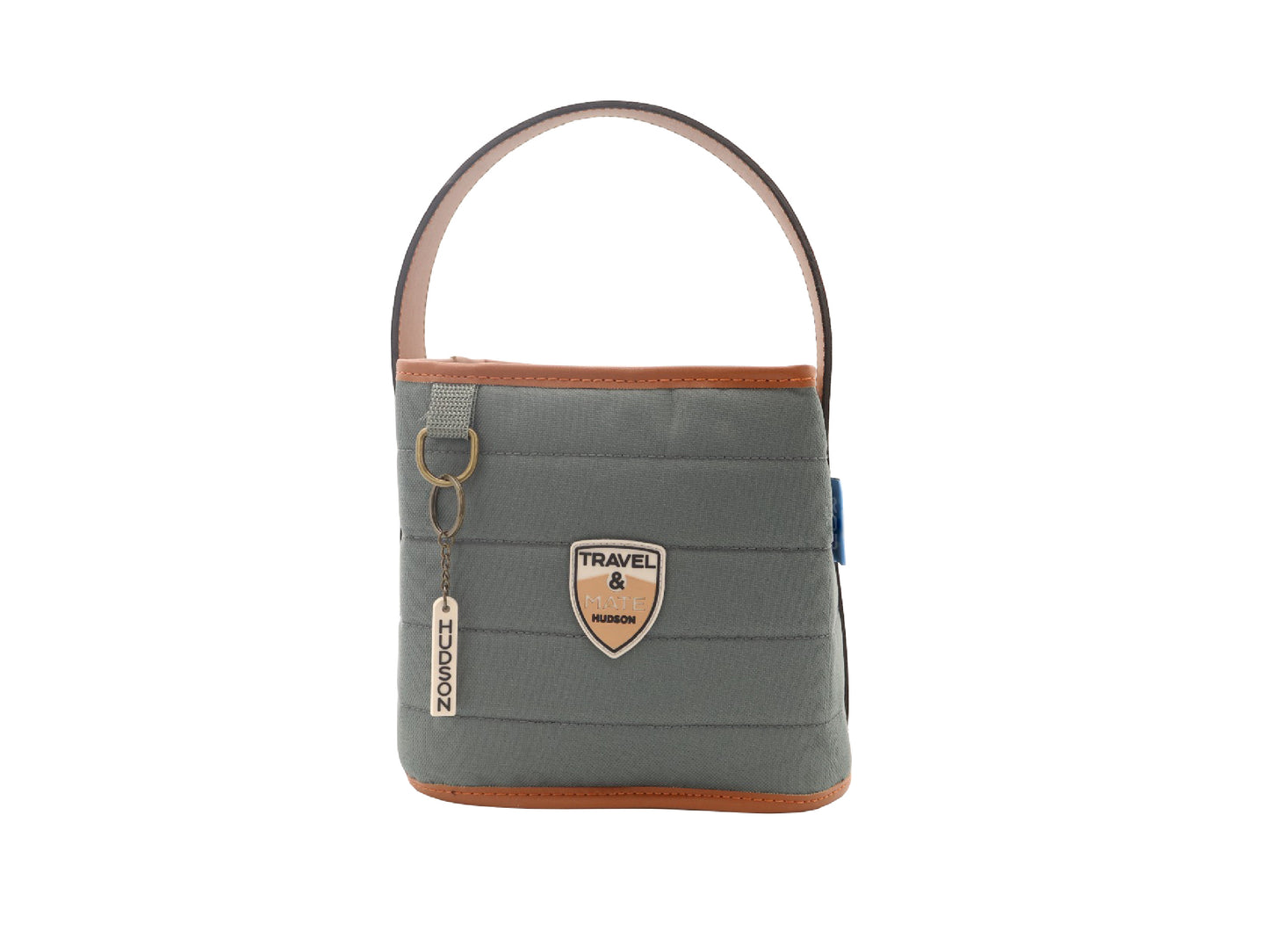 Bolso Matero Reforzado En Poliéster Gris