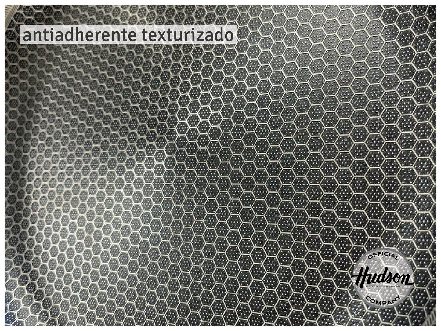 Sarten De Acero Inoxidable Con Antiadherente Linea Hudson