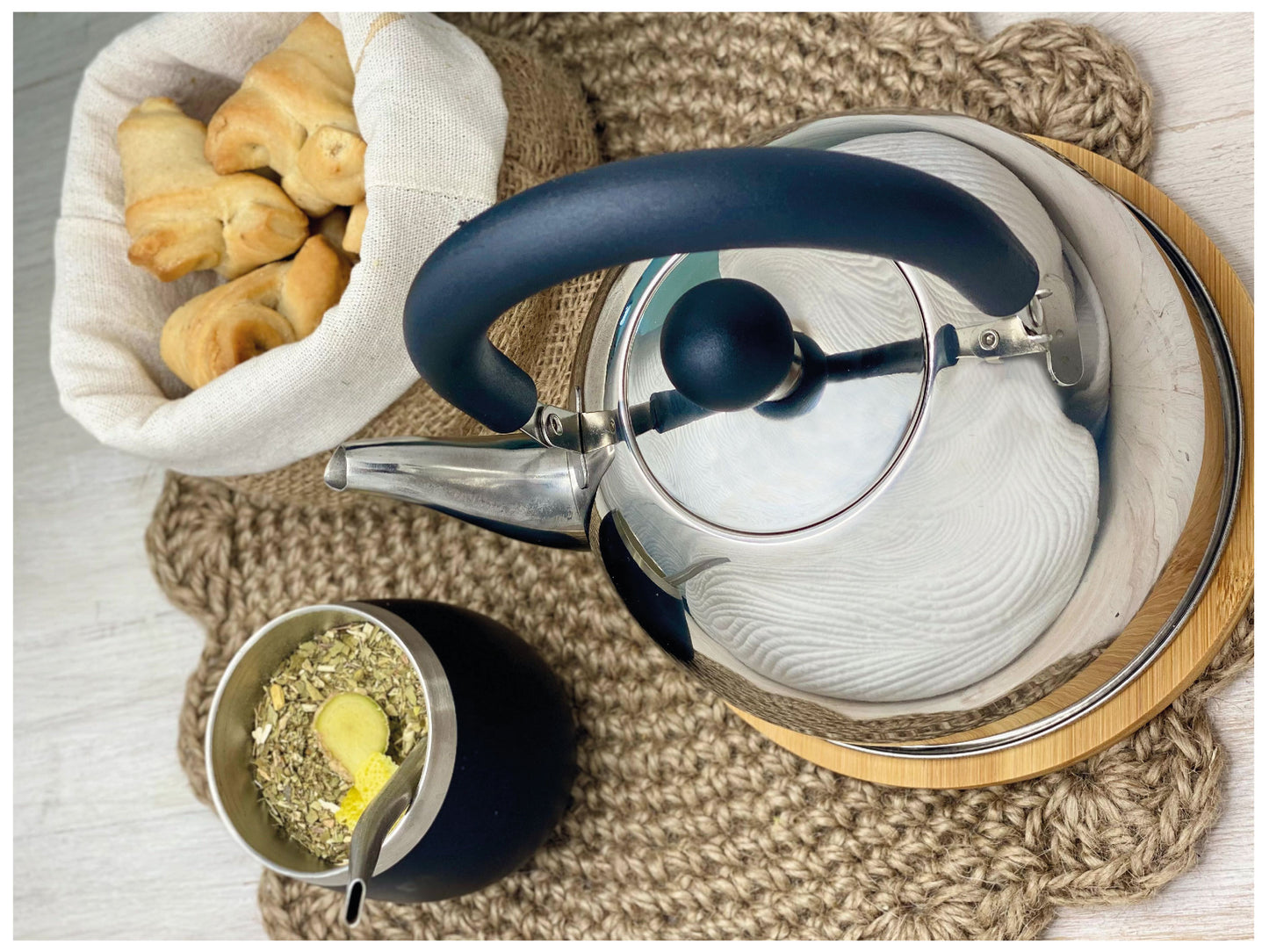 Caldera Pico Cisne Hudson Acero Inoxidable Pava 1.5 Litros