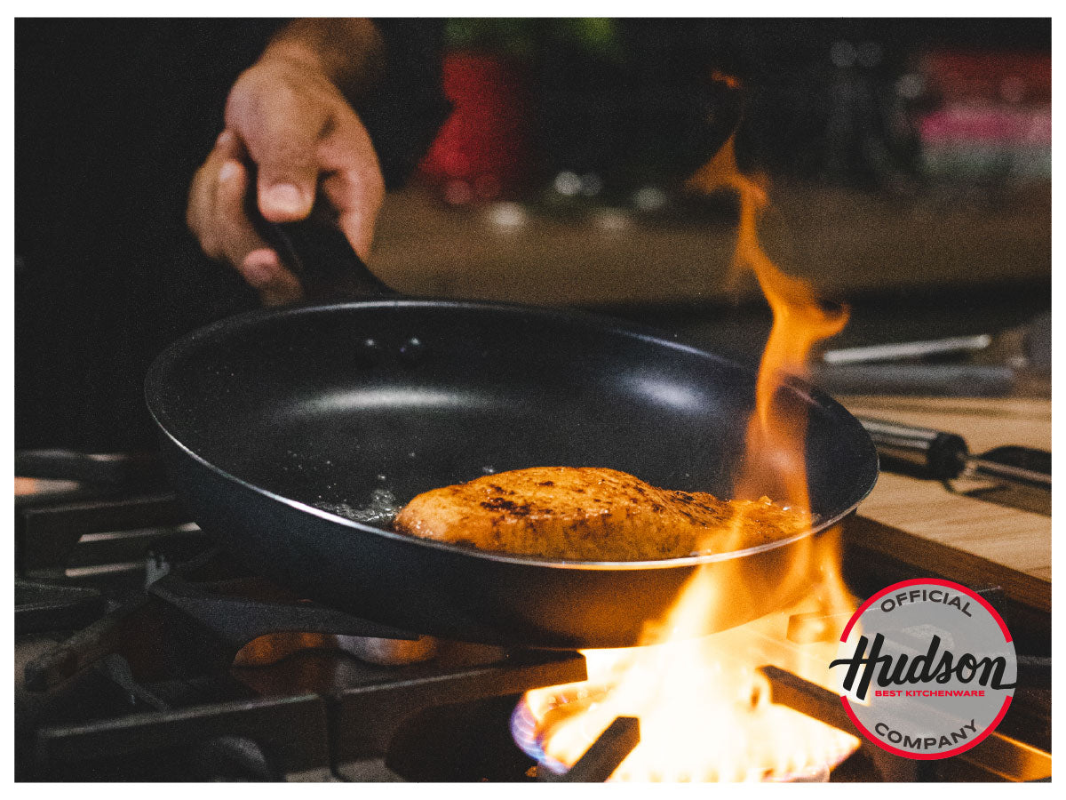 Set x 2 Sartenes Aluminio Negro