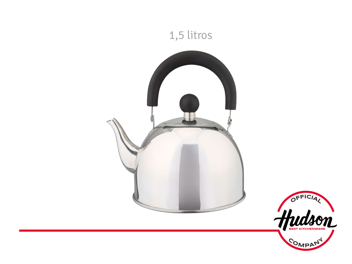 Caldera Pico Cisne Hudson Acero Inoxidable Pava 1.5 Litros