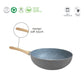 Kit Wok + Bífera + Panquequera Linea Hudson Granito