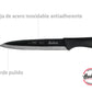 Cuchillo Utilitario Basic 5' Acero Inoxidable Negro