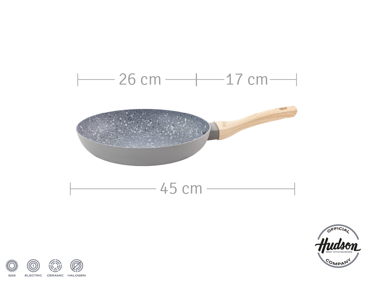 Sartén 26 Cm C/antiadherente Línea Nueva Granito