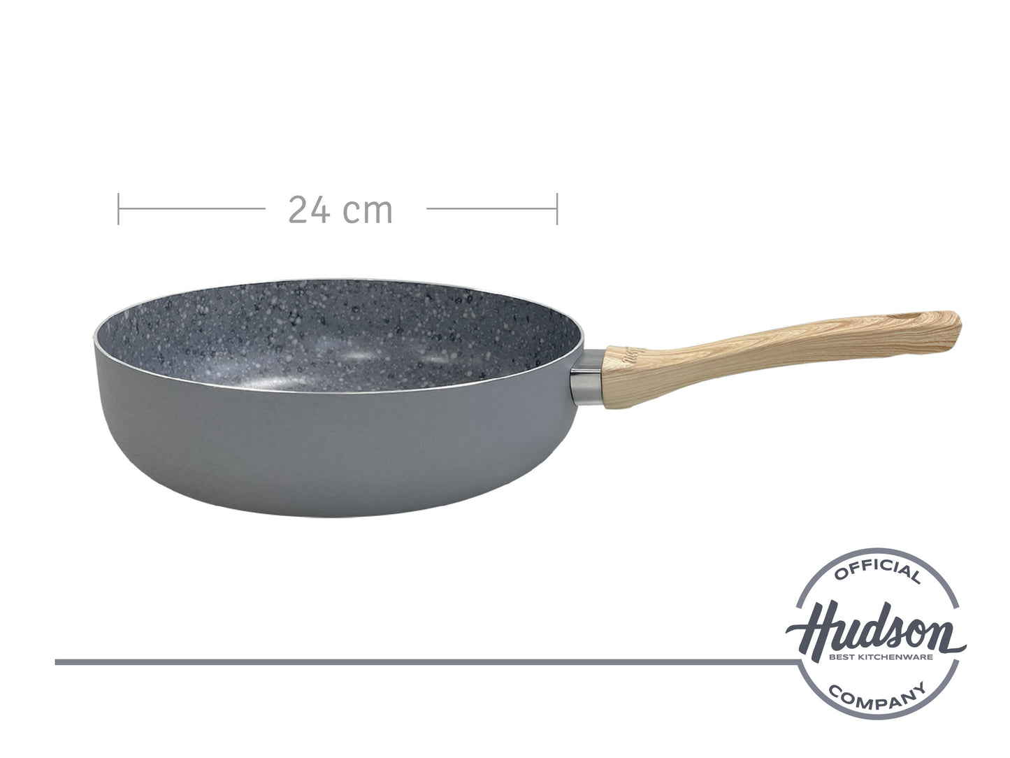 Sarten 24cm Linea Granito Hudson Oficial