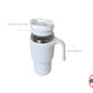 Vaso Para Café De 600ml Térmico Blanco