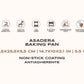 ASADERA RECTANGULAR ANTIADHERENTE 37.5 X 22.5 X 5.5 CM