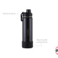 Botella Isotérmica Deportiva De 660ml Negro Hudson