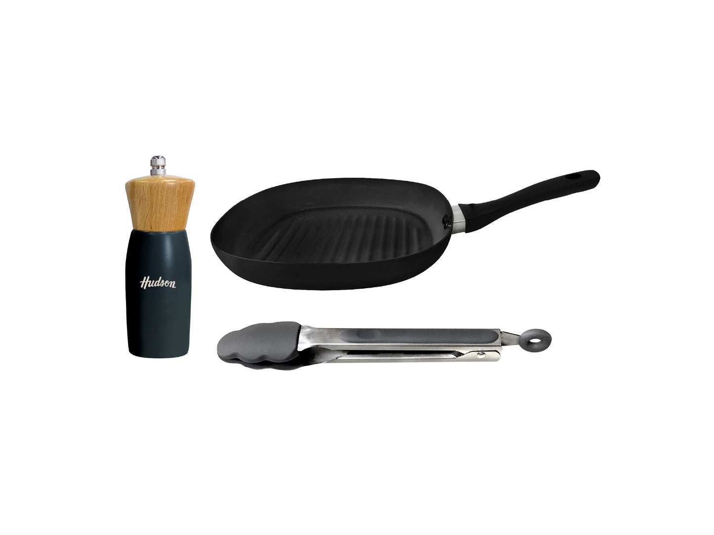 Set de Bifera, Molinillo y Pinza HUDSON