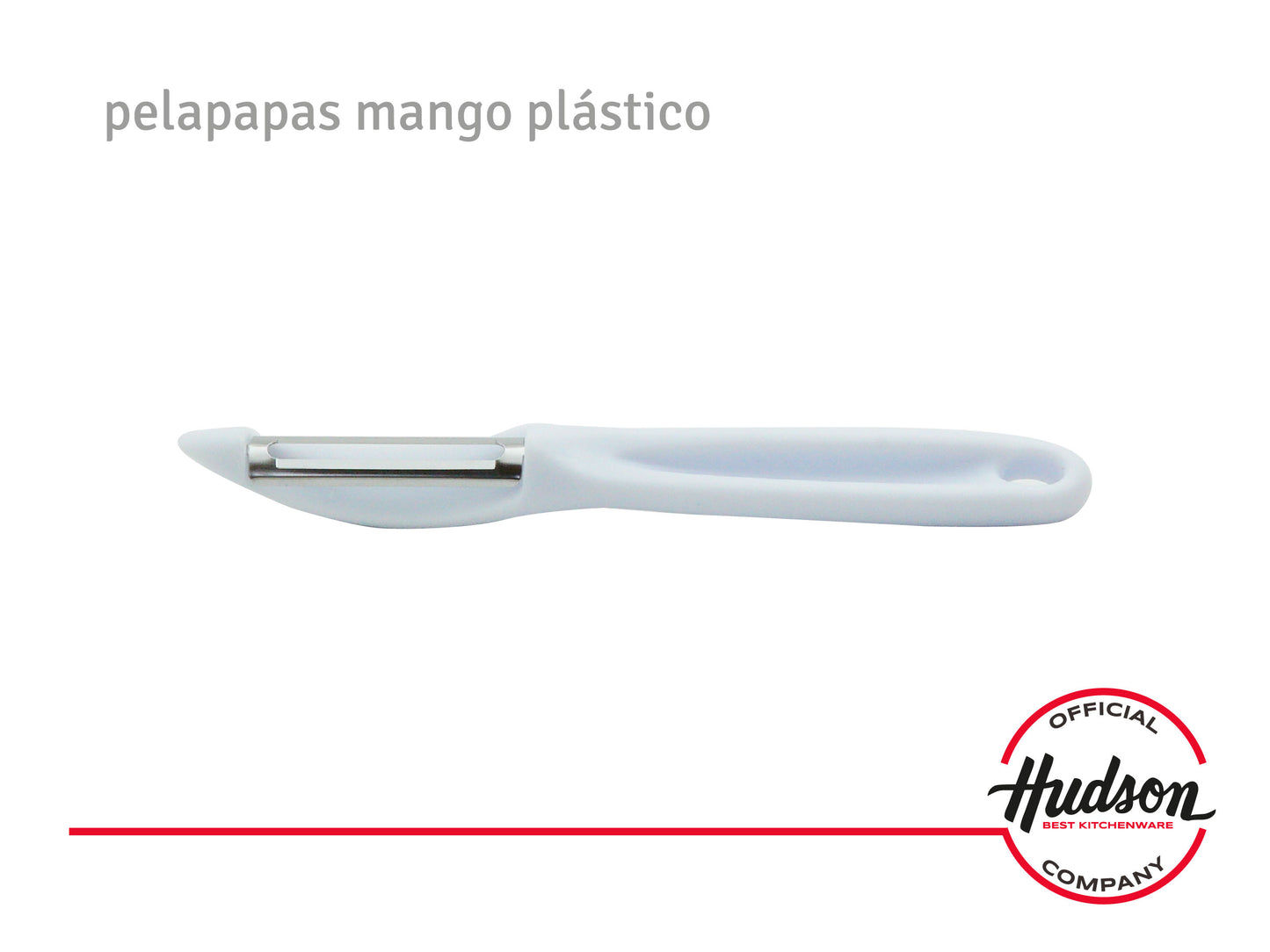 Pelapapas Con Mango de Plástico HUDSON