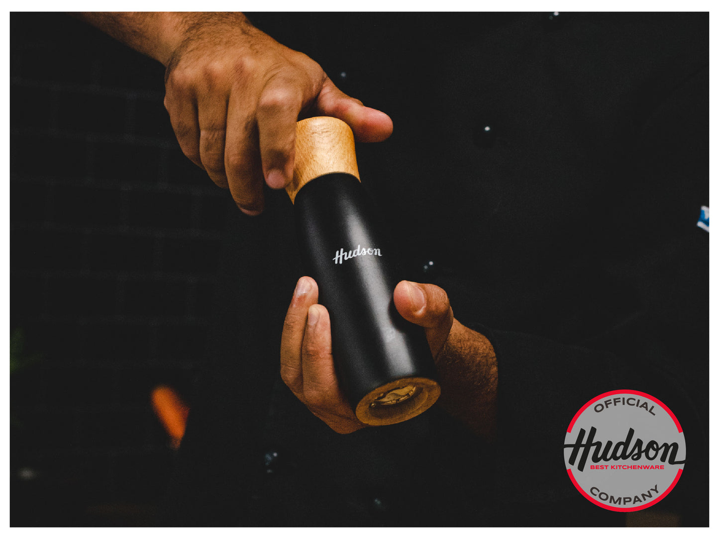 Set de Bifera, Molinillo y Pinza HUDSON