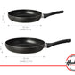 Set Sarten 22cm + Sarten 24cm + Sarten 26cm Hudson Aluminio