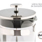 Cafetera Prensa Francesa Hudson Embolo 600 Ml Vidrio Y Acero