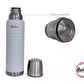 Termo Hudson 1 litro Blanco De Acero Inoxidable
