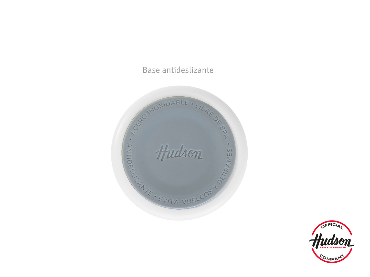 Vaso Térmico 470ml Blanco de Acero Inoxidable