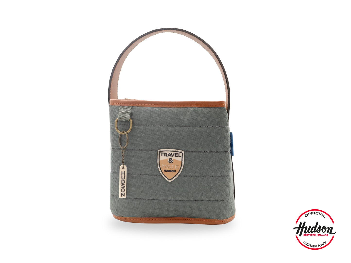 Bolso Matero Reforzado En Poliéster Gris