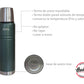 Termo Hudson 1 litro vERDE  De Acero Inoxidable