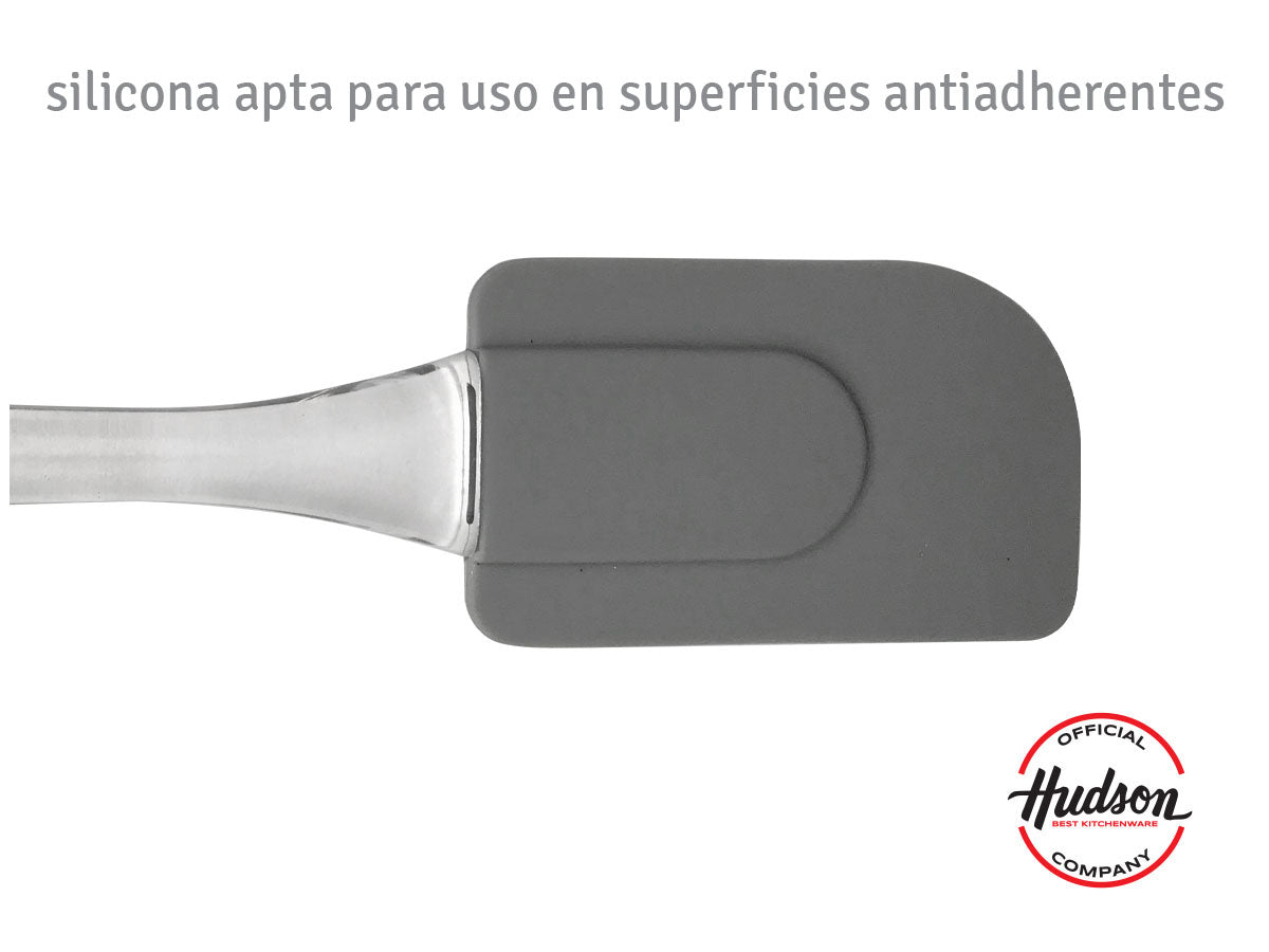 Set 5 Utensilios De Silicona Hudson Con Base Colgante