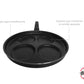 Sartén Aluminio Para Huevos 4 En 1 Hudson Negro