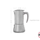 Cafetera Italiana Acero Inoxidable Mirror 280ml