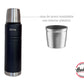 Termo 1 Litro + Mate Negro Vaso
